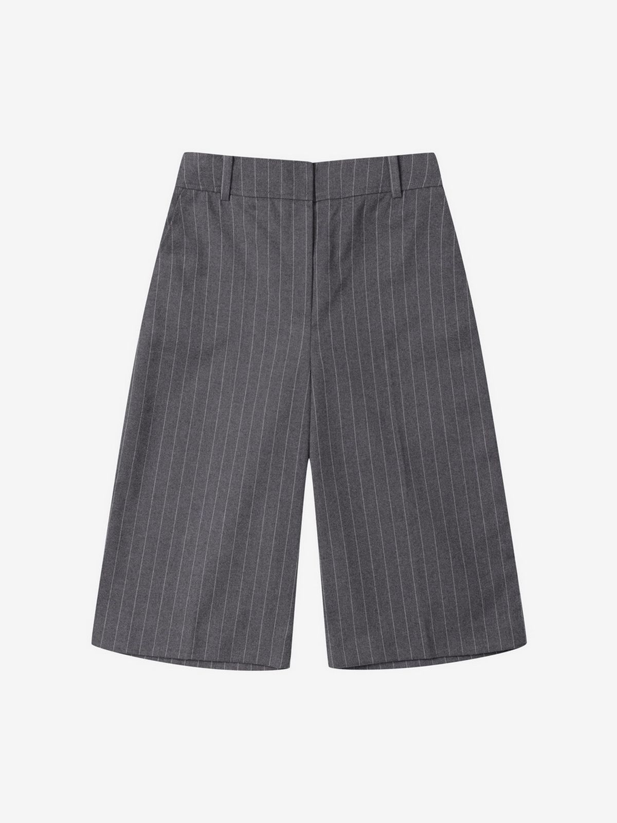 엘유브이엠(LUVM) HIGH-RISED BERMUDA PANTS_MELANGE GRAY