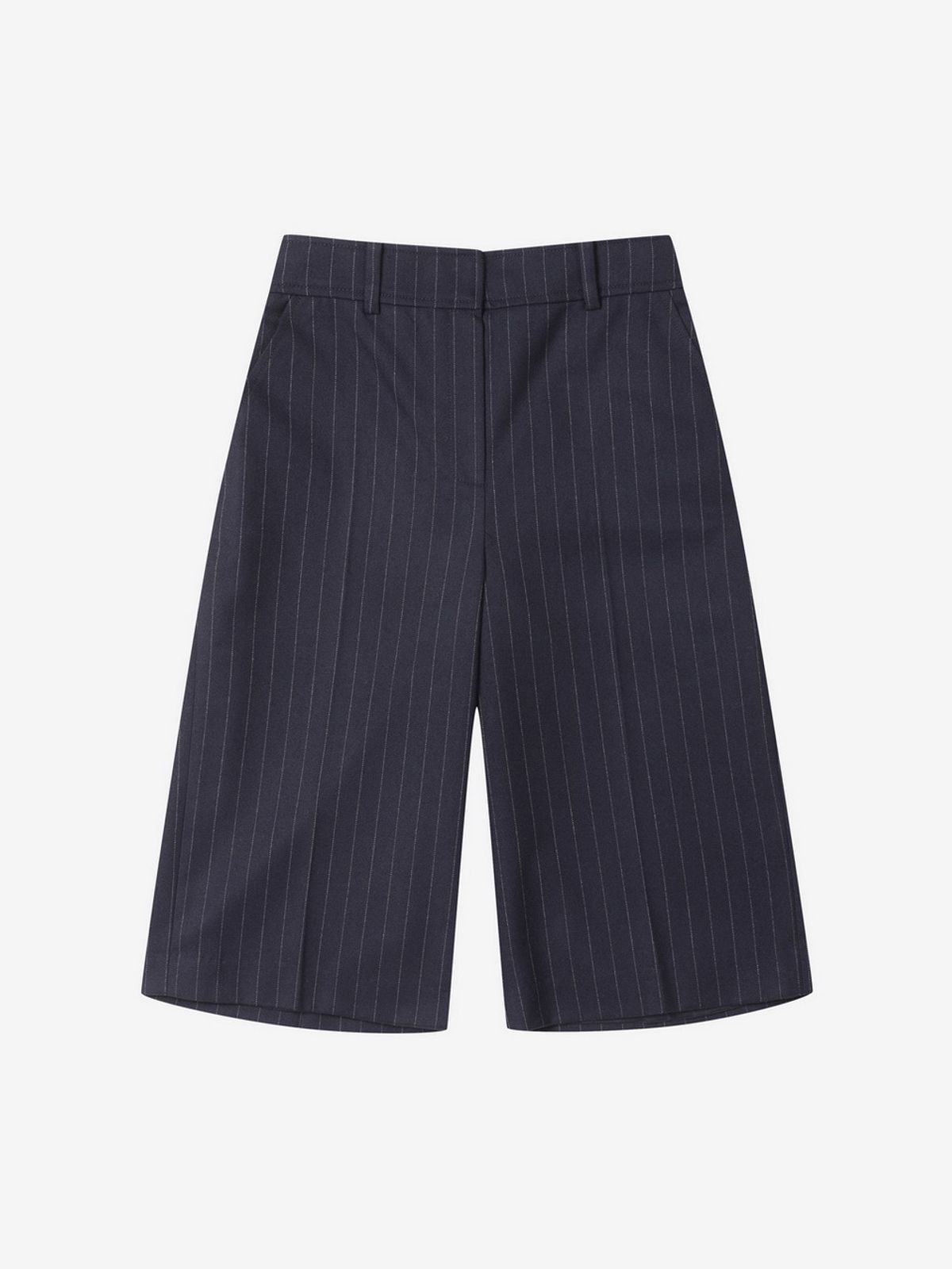 엘유브이엠(LUVM) HIGH-RISED BERMUDA PANTS_NAVY
