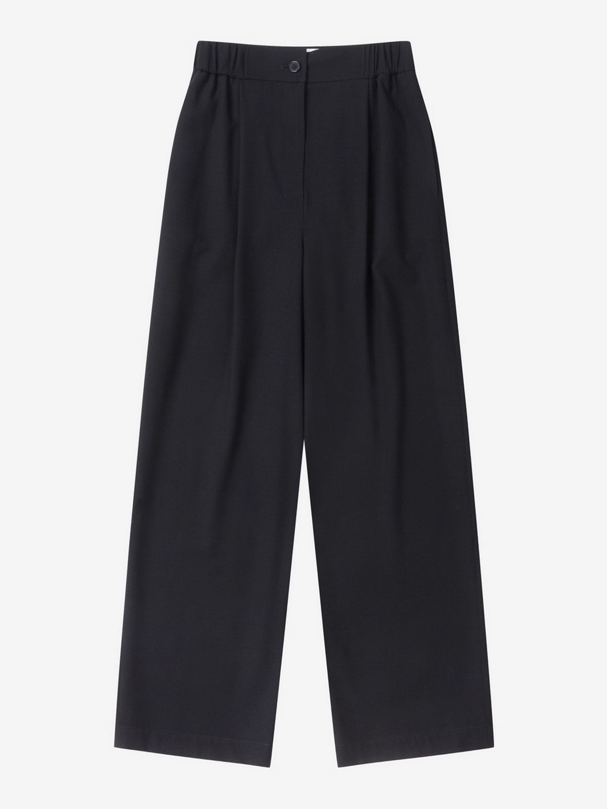 엘유브이엠(LUVM) WIDE LONG TROUSER_BLACK