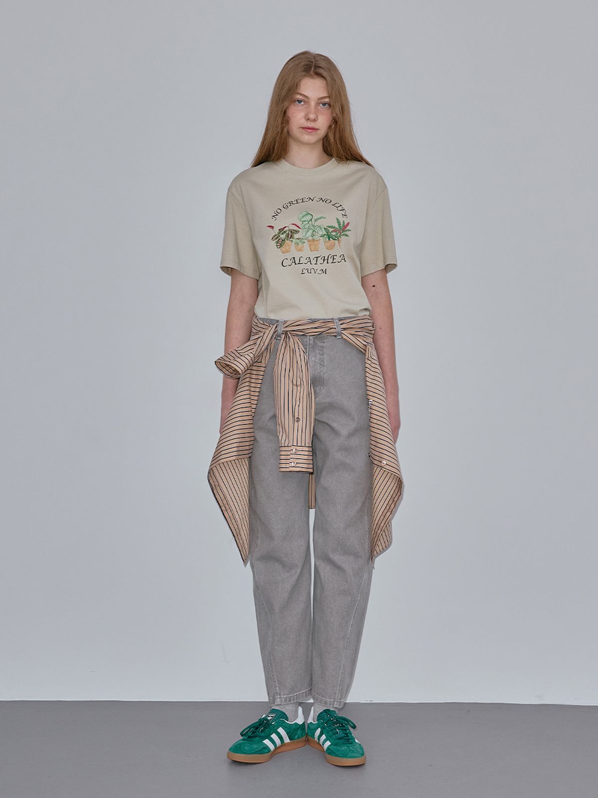 엘유브이엠(LUVM) DENIM PANTS_GRAY