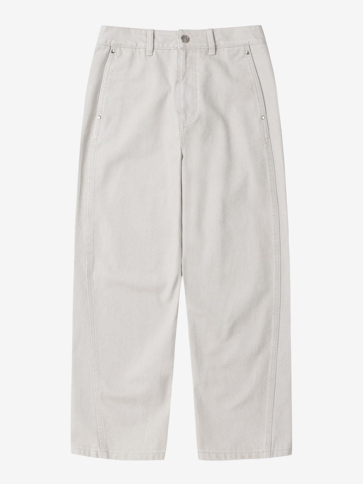엘유브이엠(LUVM) DENIM PANTS_LIGHT BEIGE