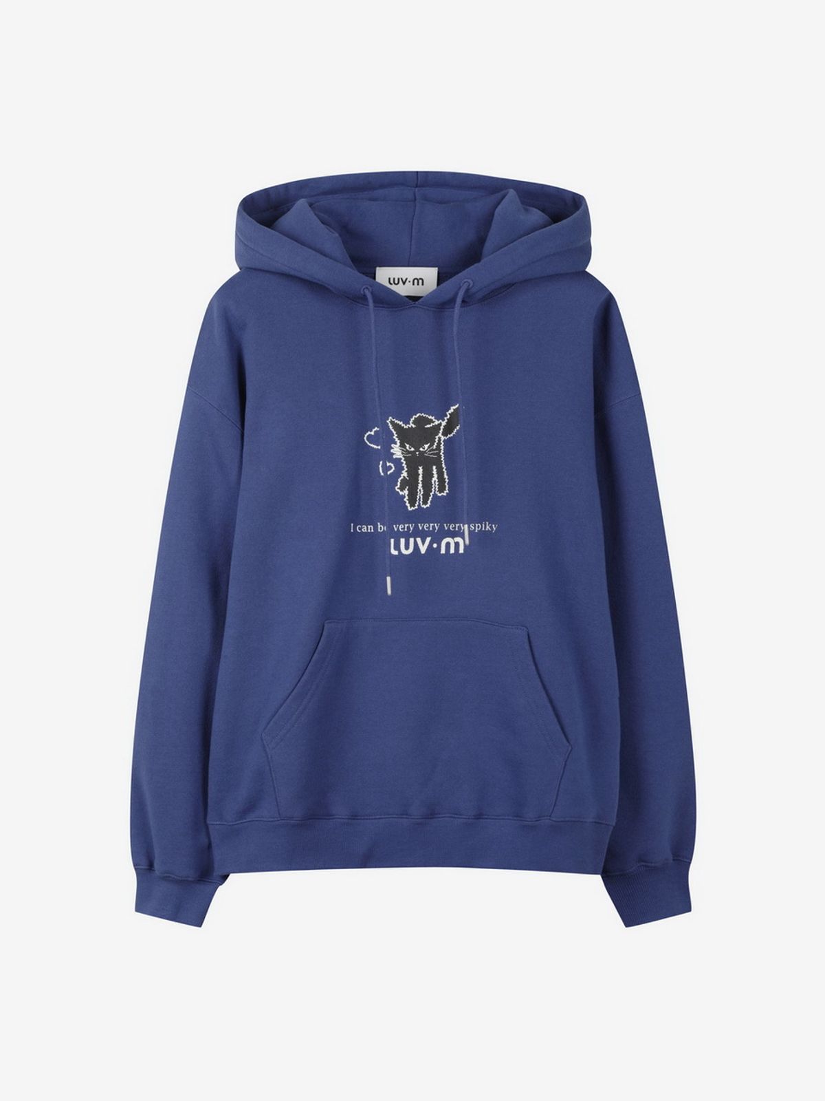 엘유브이엠(LUVM) MITCHI PRINTING HOODIE_BLUE