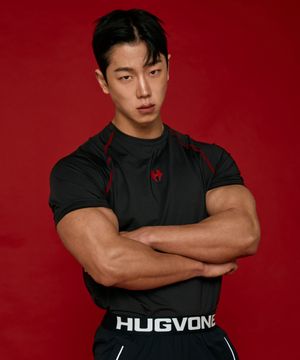 심볼 레글런 머슬핏 숏슬리브 2컬러