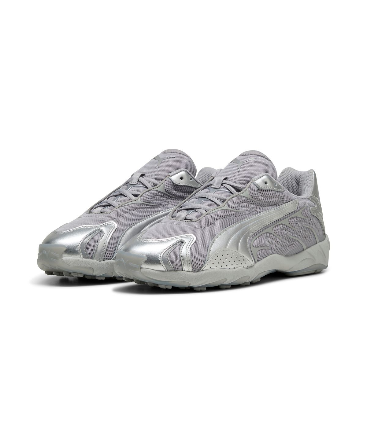 푸마(PUMA) 인헤일 메탈릭 - 그레이:팀실버 / 401780-01
