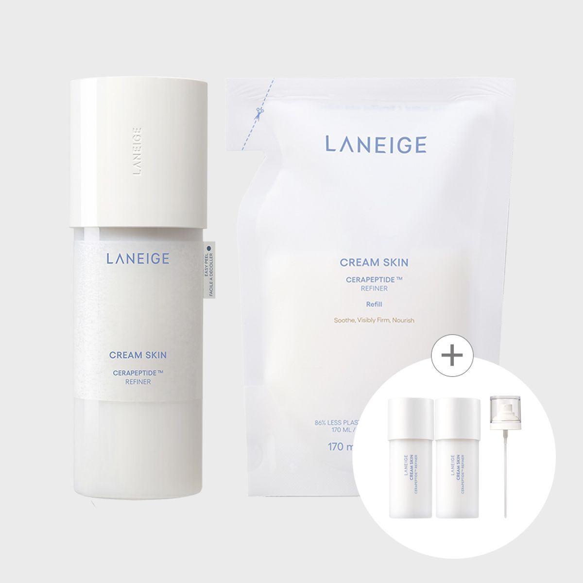 라네즈(LANEIGE) 크림스킨 170ml+리필170ml