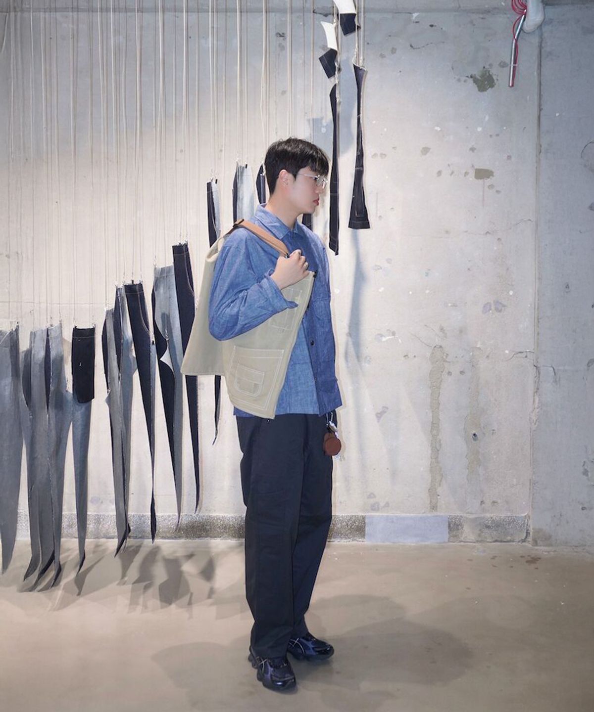 시프트지(SHIFT.G) Lightweight Fatigue Pants  Navy