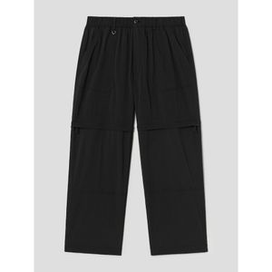 Module Nylon Wide Pants  Black