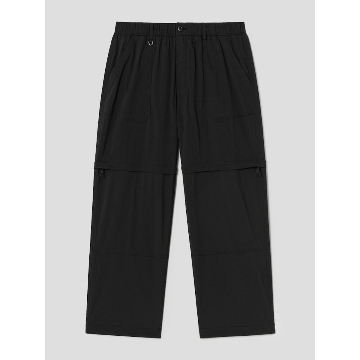 시프트지(SHIFT.G) Module Nylon Wide Pants  Black