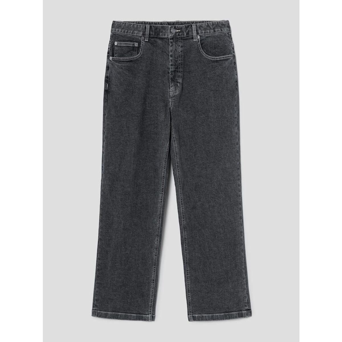 시프트지(SHIFT.G) Washed Wide Denim Pants  Ash