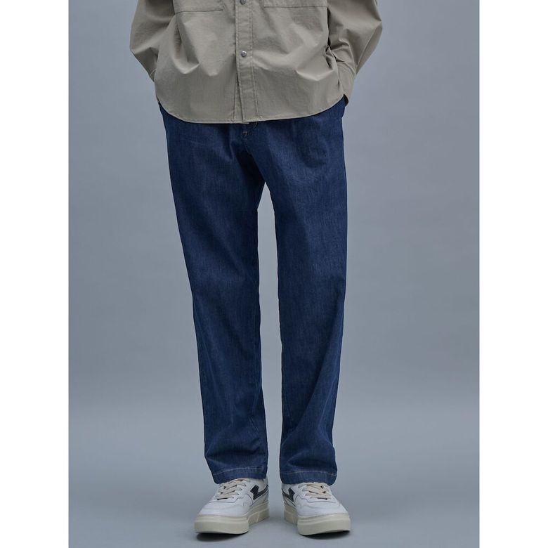 Officer Light Denim Pants  Navy