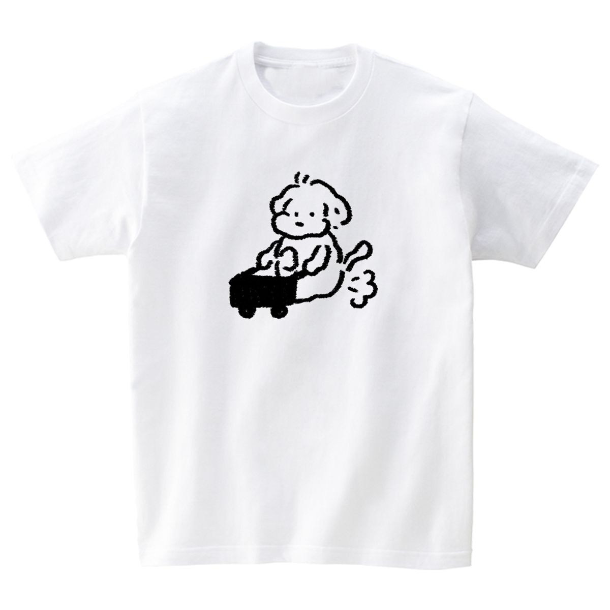 어썸어스(AWESOMEUS) Play puppy T-SHIRTS_4COLORR