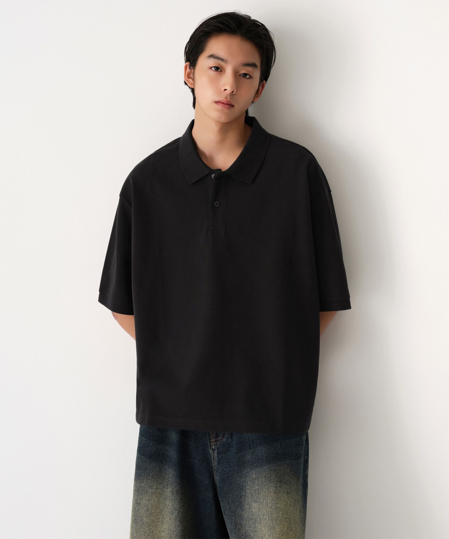 ★MUSINSA STANDARD★ Oversized lightweight nylon double pock MUSINSA公式 | MUSINSA STANDARD Oversized lightweight nylon