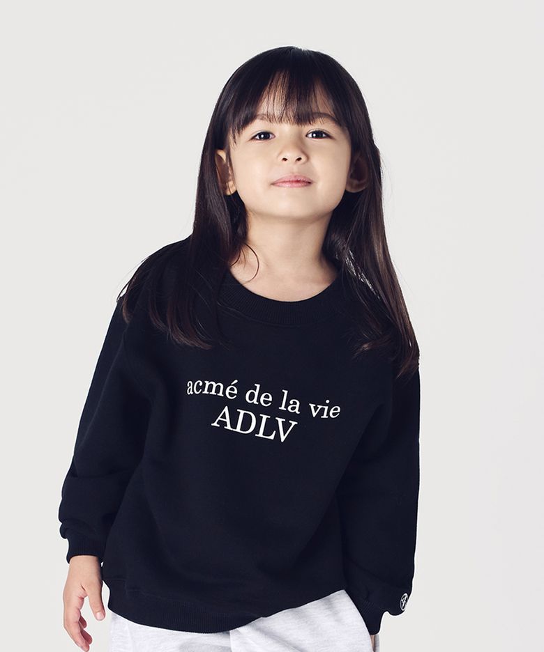 KIDS BASIC LOGO SWEATSHIRT (2COLOR)