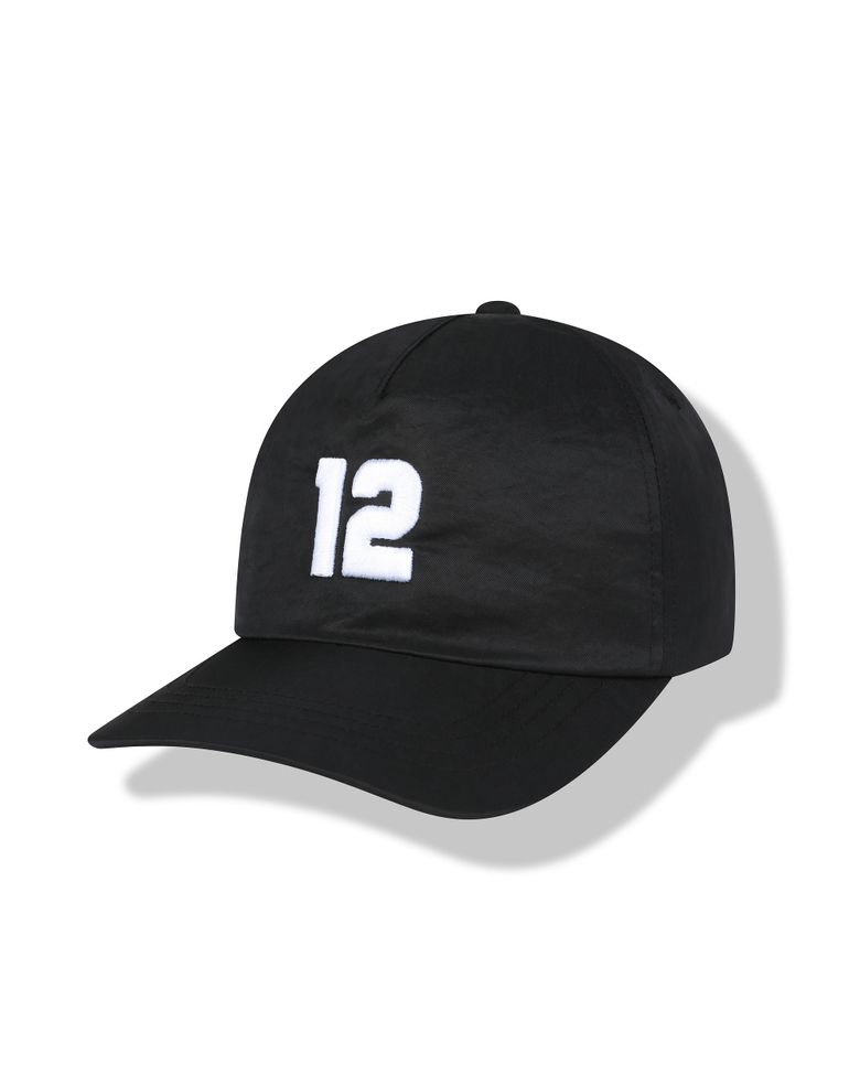 5-PANNELS NYLON CAP BLACK