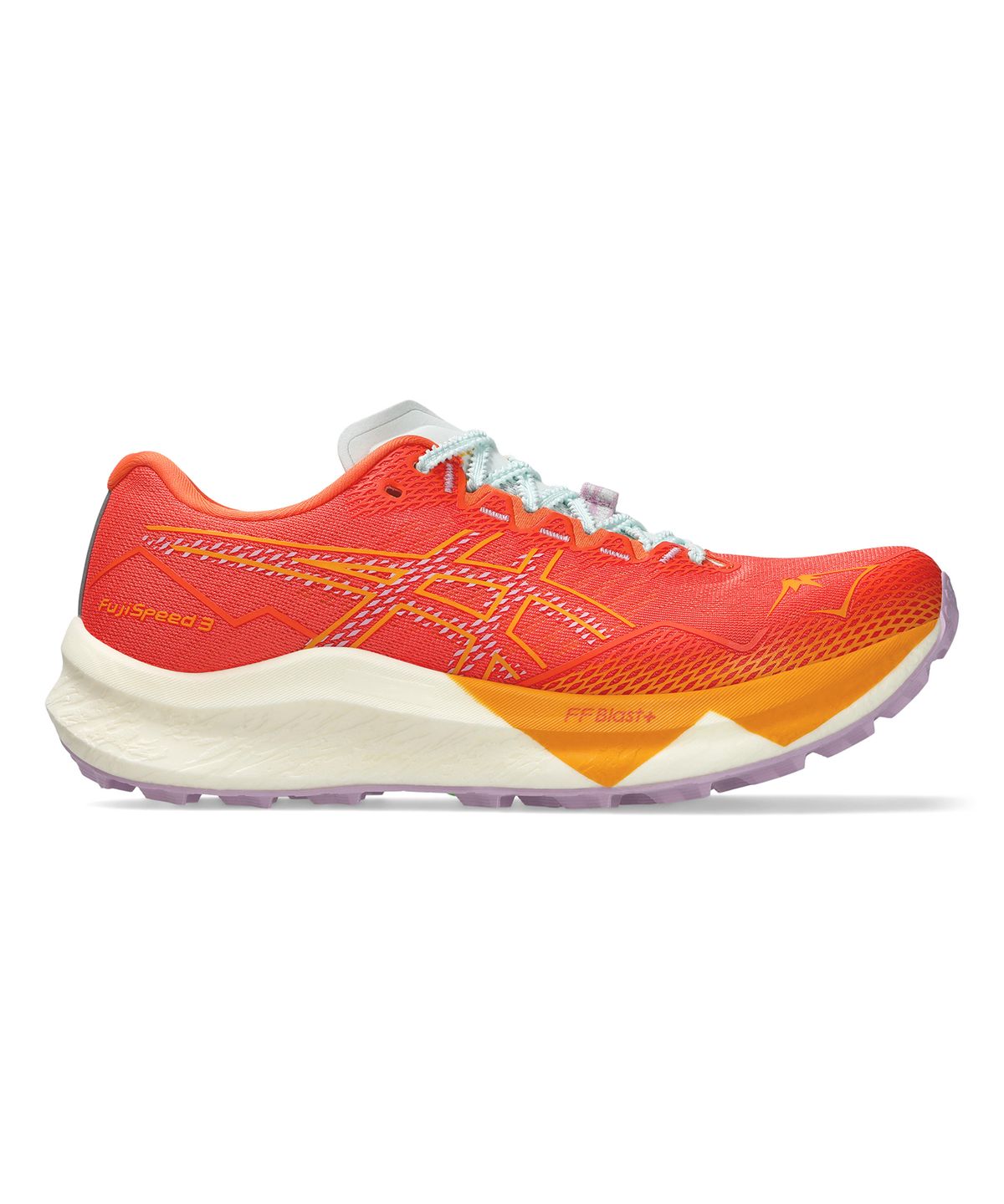 아식스(ASICS) 후지스피드 3 우먼 스탠다드 - 노바 오렌지:라이트 우베/1012B689-800