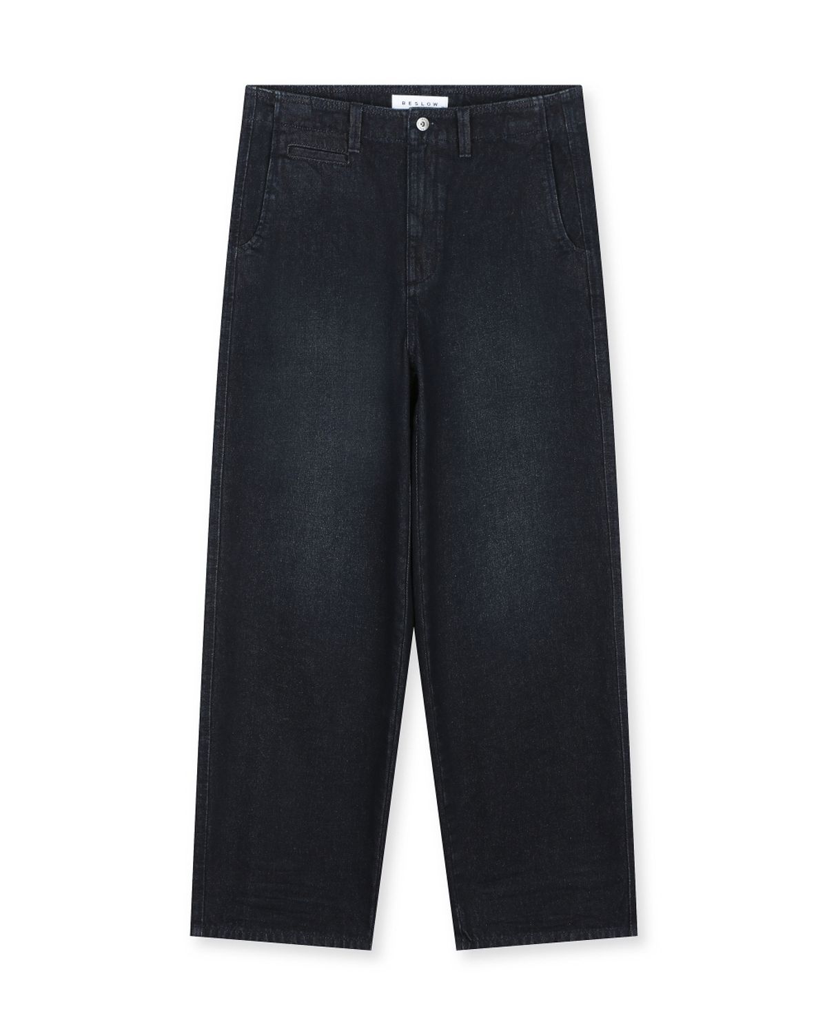 비슬로우(BESLOW) VINTAGE WASHED CHINO DENIM PANTS NAVY