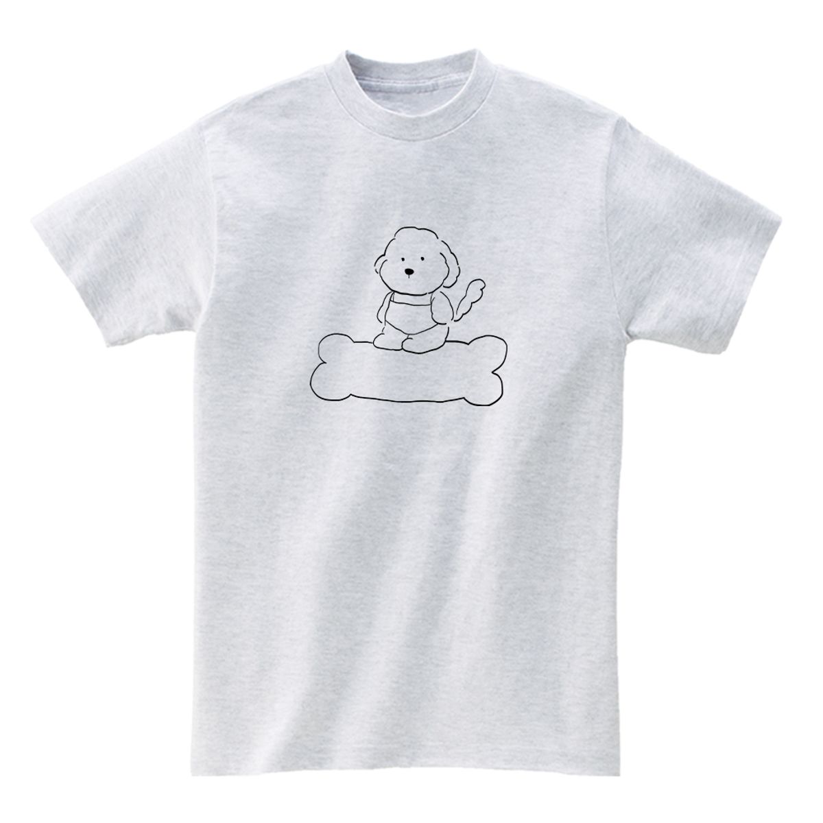 어썸어스(AWESOMEUS) Sitting on a bone T-SHIRTS_4COLOR