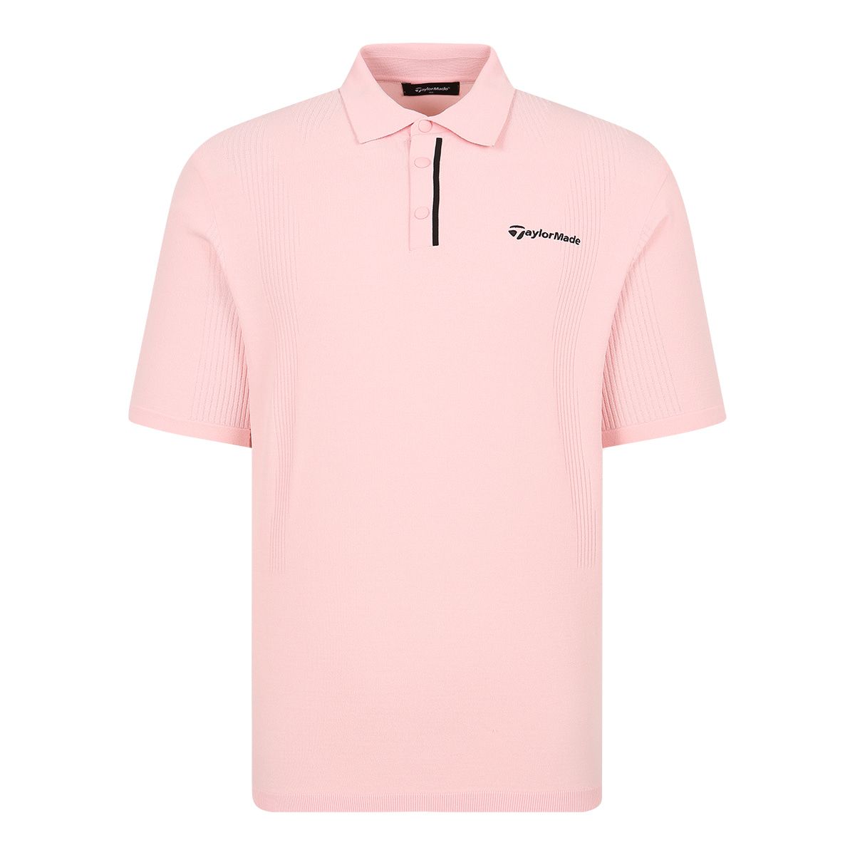 테일러메이드 어패럴(TAYLORMADE APPAREL) 남성 배색 포인트 카라 반팔 니트 TSO-21HG21-403