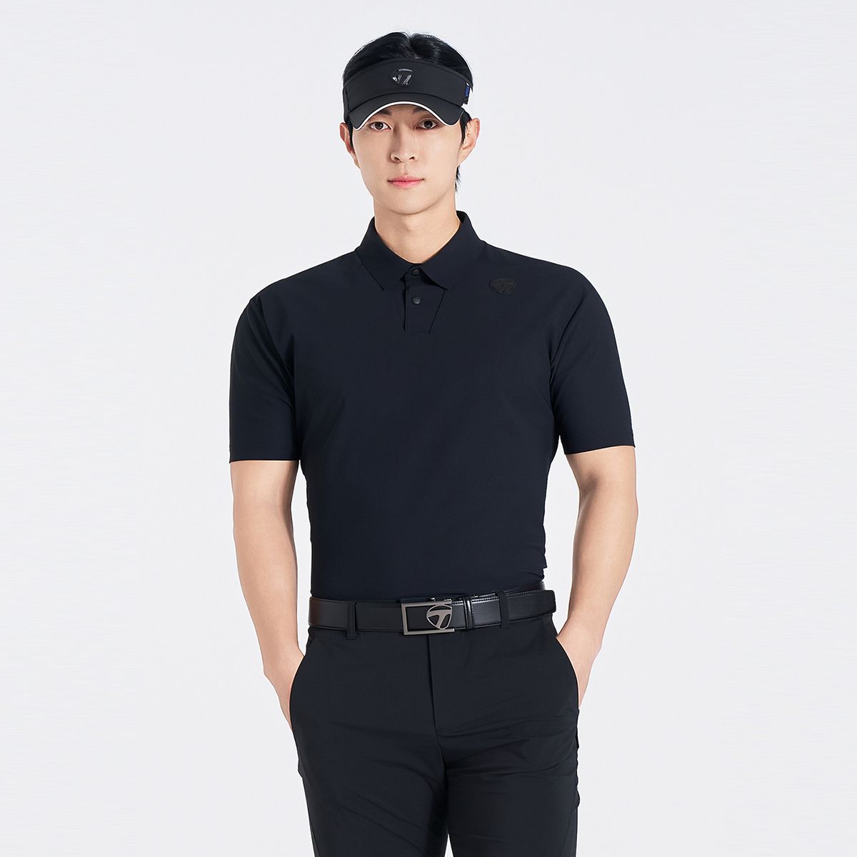 테일러메이드 어패럴(TAYLORMADE APPAREL) 남성 카라 반팔 티셔츠 T8031TO2143-199