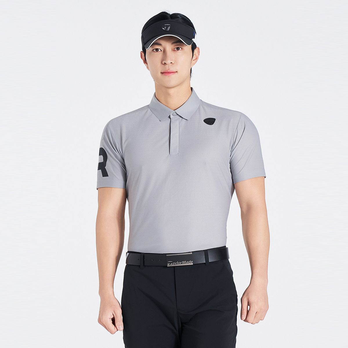 테일러메이드 어패럴(TAYLORMADE APPAREL) 남성 로고 카라 반팔 티셔츠 T8031TO2146-190
