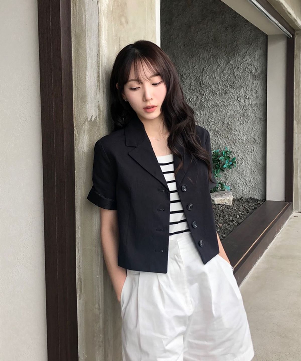바시카(BASIKA) 썸머 린넨 자켓_2color