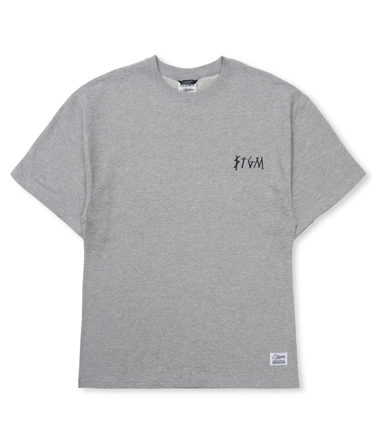 스티그마(STIGMA) Staff Semi-oversized T-shirts Melange