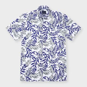 하와이안 무드 캐주얼 저지 셔츠 네이비 YJ4MUS624NY