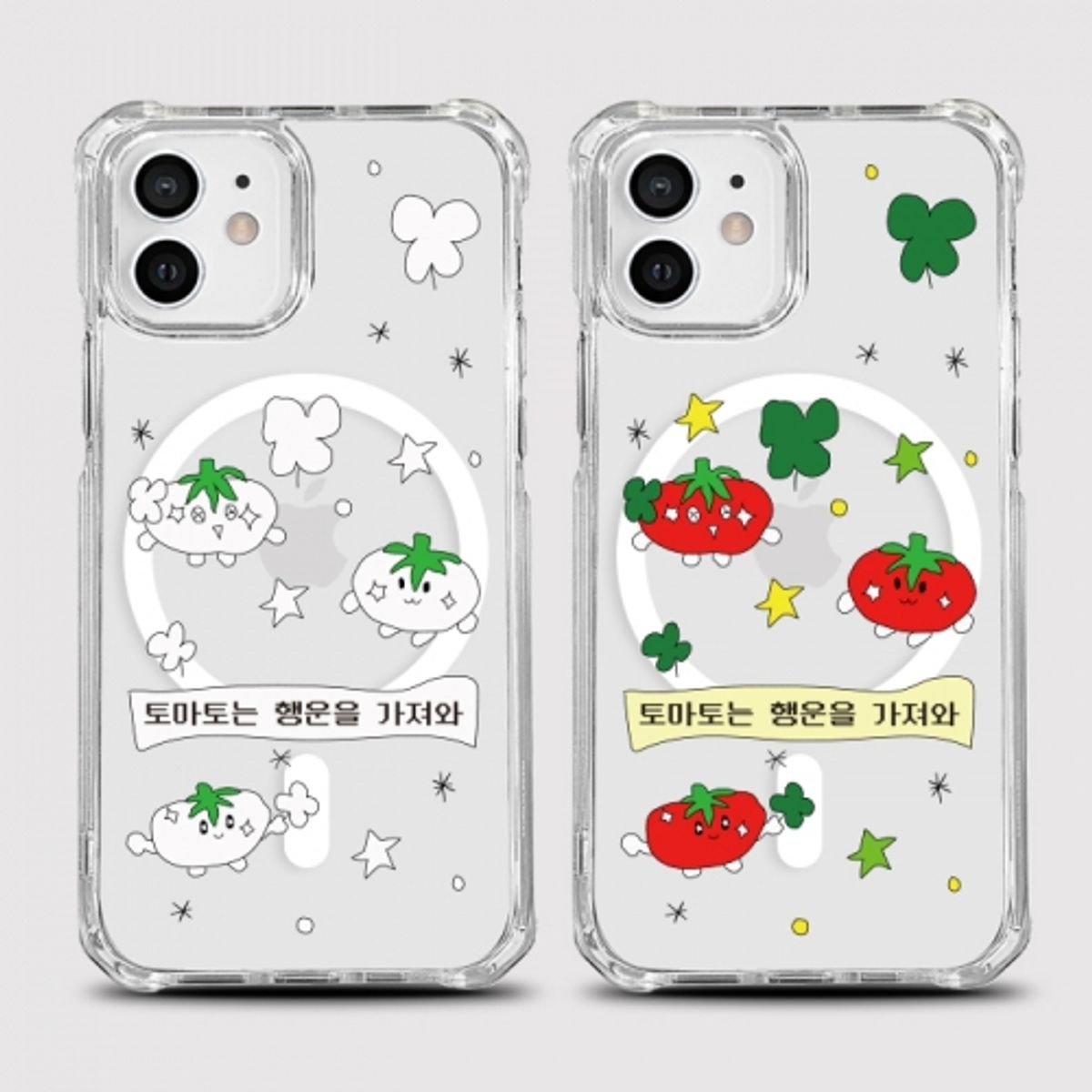 8톤트럭케이스(8TONTRUCK) [범퍼맥세이프 행운토마토]갤럭시 아이폰케이스