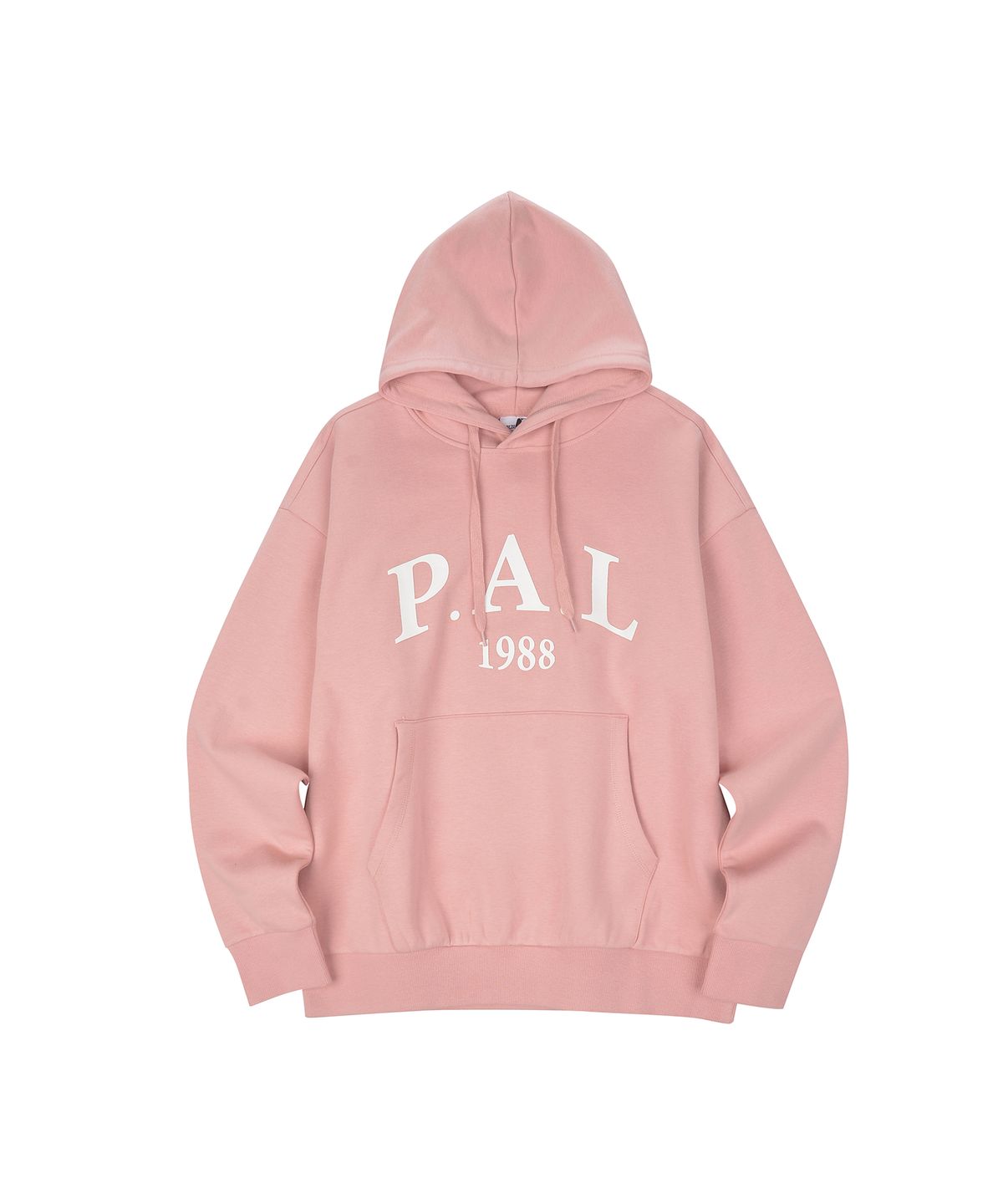 팔랩(PALAP) 남여공용 레인보우 빅로고 오버핏 후드 티셔츠_PL25S3HT005_COR