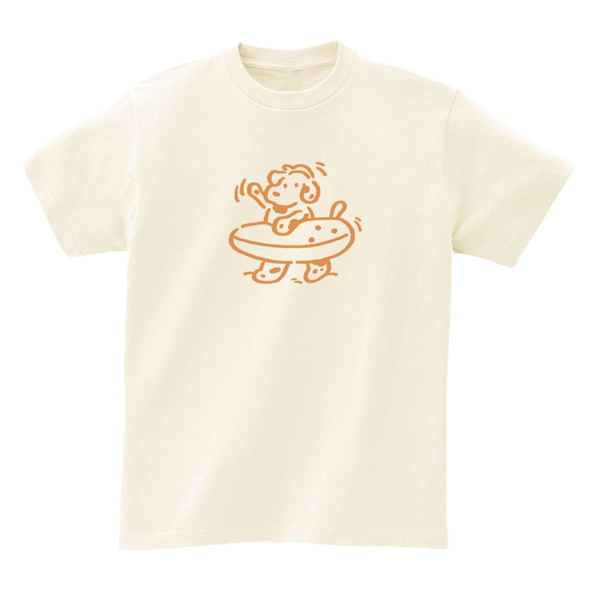 어썸어스(AWESOMEUS) Surf dog T-SHIRTS_4COLOR