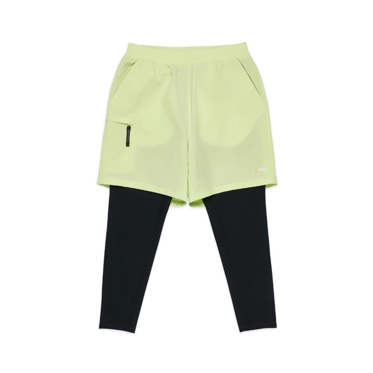 내셔널지오그래픽 키즈(NATIONAL GEOGRAPHIC KIDS) K252UWL610 5부 레이어드 워터레깅스 LIME
