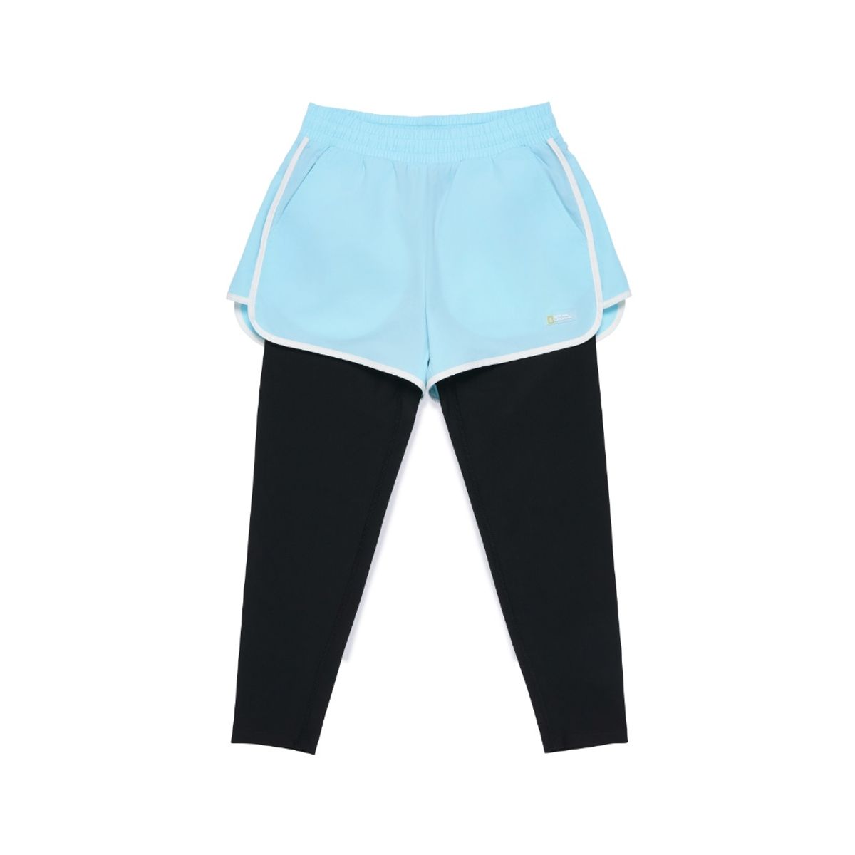 내셔널지오그래픽 키즈(NATIONAL GEOGRAPHIC KIDS) K252GWL610 여아 3부 레이어드 워터레깅스 LIGHTMINT