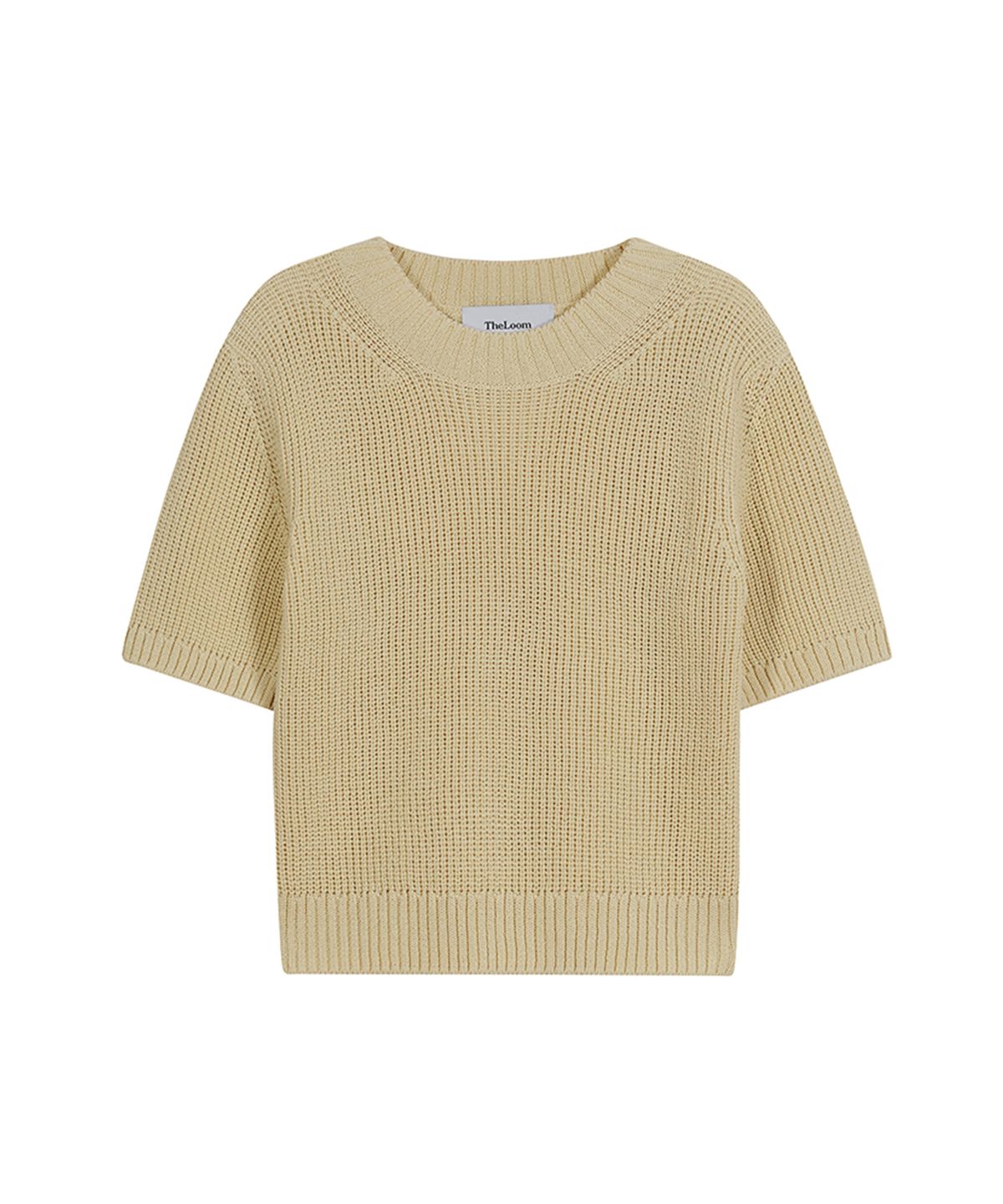 더룸(THELOOM) SUSTAINABLE PAPER PULLOVER_LIGHT YELLOW
