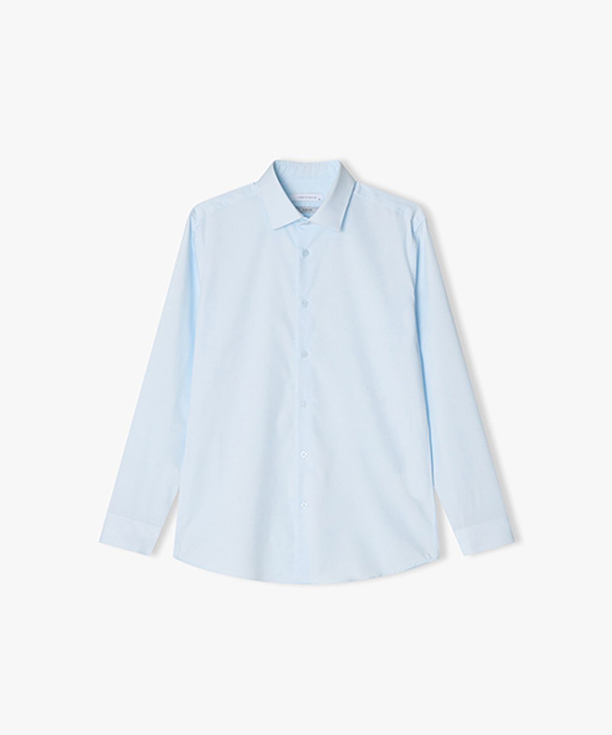 리버클래시(LIBERCLASSY) [25SS] LLS31589 블루 슬림핏 레귤러 카라 비즈니스 셔츠
