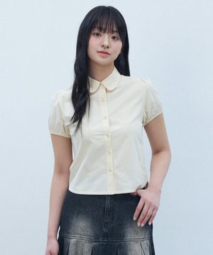 W COMO PUFF SHIRT [CREAM]