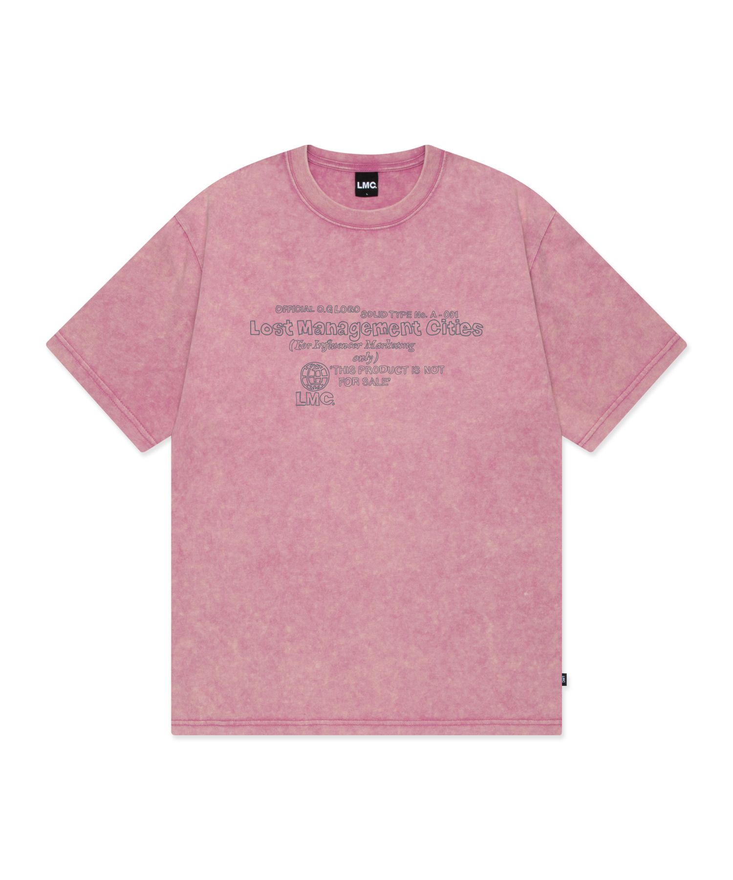 ★ LMC★ ACID WASHED DOODLE LOGO TEE dark pink 0LM45STS192D MUSINSA | LMC ACID WASHED DOODLE LOGO TEE dark pink