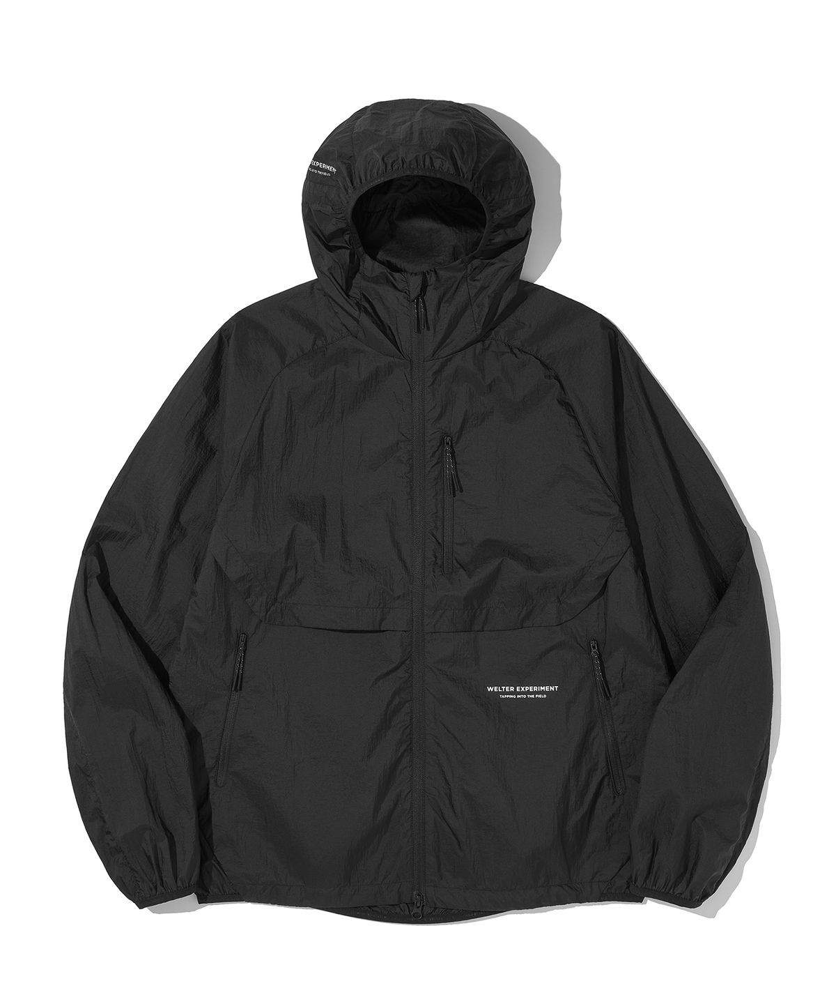 웰터 익스페리먼트(WELTER EXPERIMENT) NIMBUS AEROPACK WINDBREAKER_BLACK