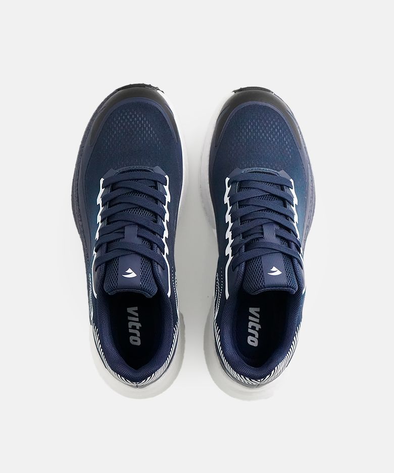 남녀공용 경량 러닝화 알마(NAVY&WHITE)