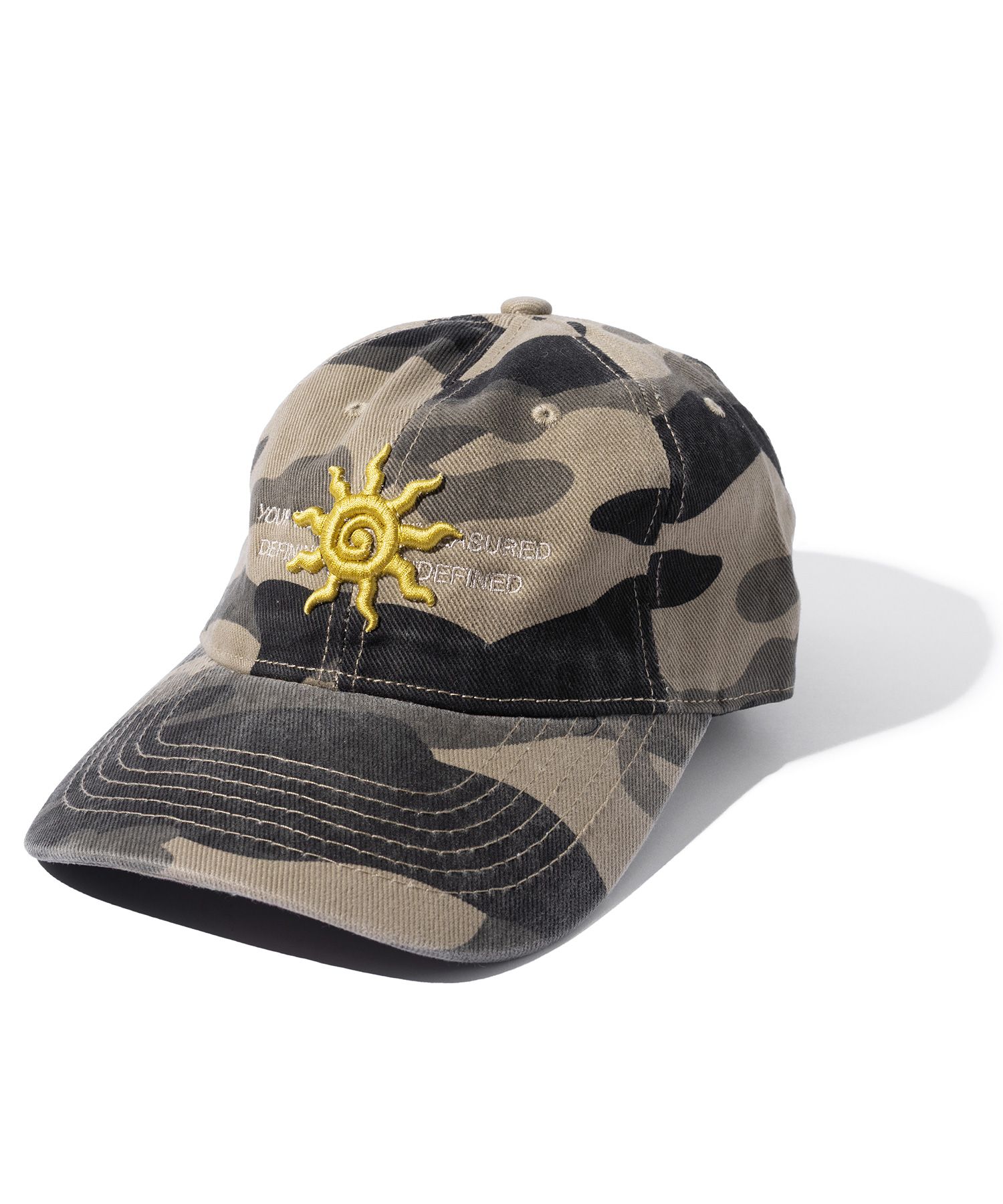 MASSNOUNのSunrise Camouflage Washed Ball Cap 全2色 MUSINSA | MASSNOUN Sunrise Camouflage Washed Ball Cap