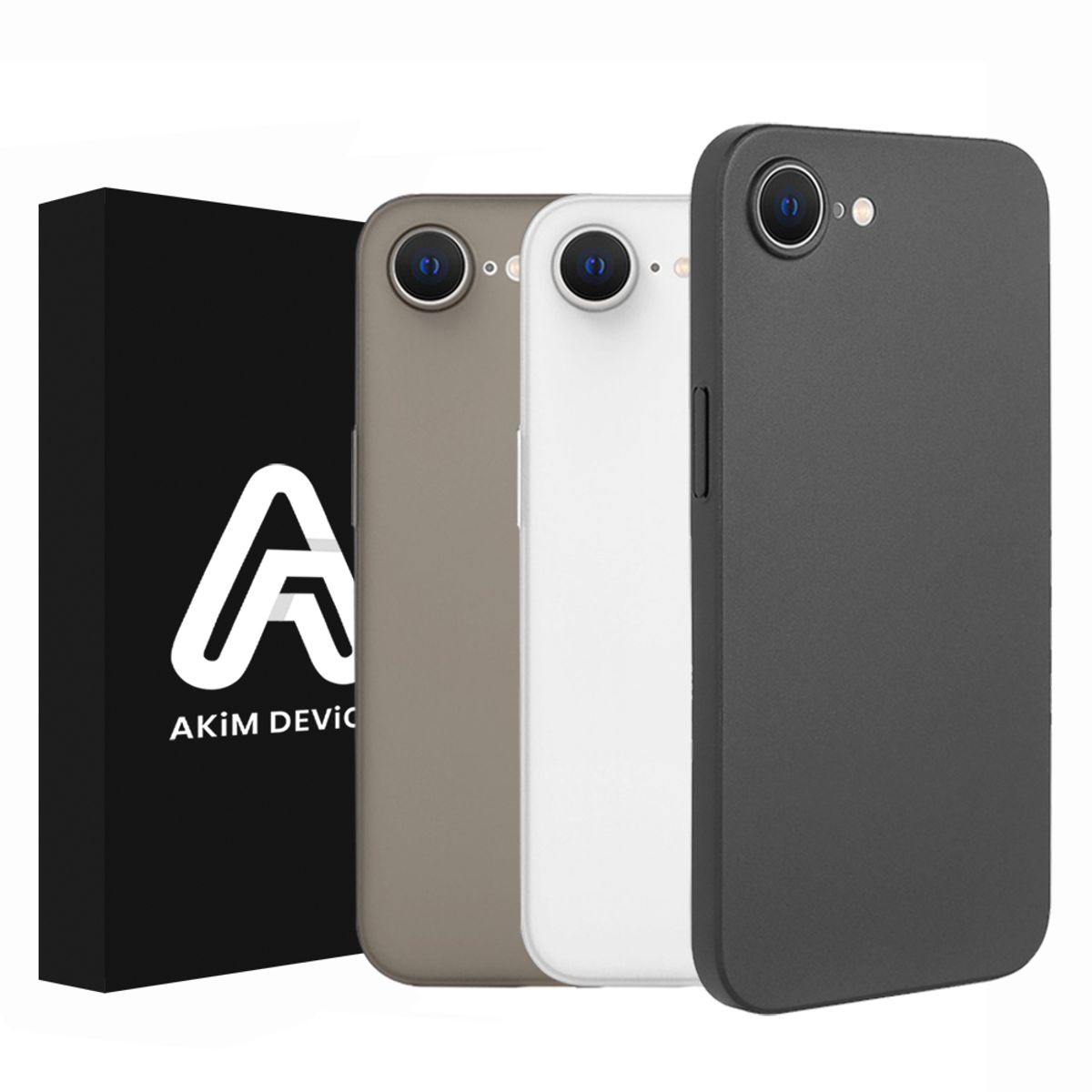 아킴(AKIM) 아이폰16E 리얼스킨 0.29mm 초경량 매트케이스