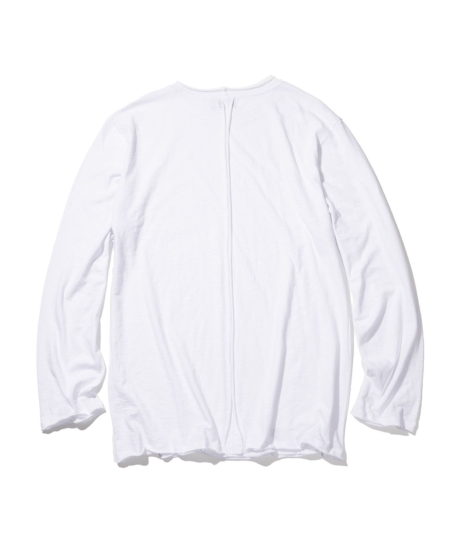 【massnoun】25SS★ SLUB CUT DIVIDE LONG SLEEVE MUSINSA | MASSNOUN Slub Cut Divide Long Sleeve MSILS001-BR