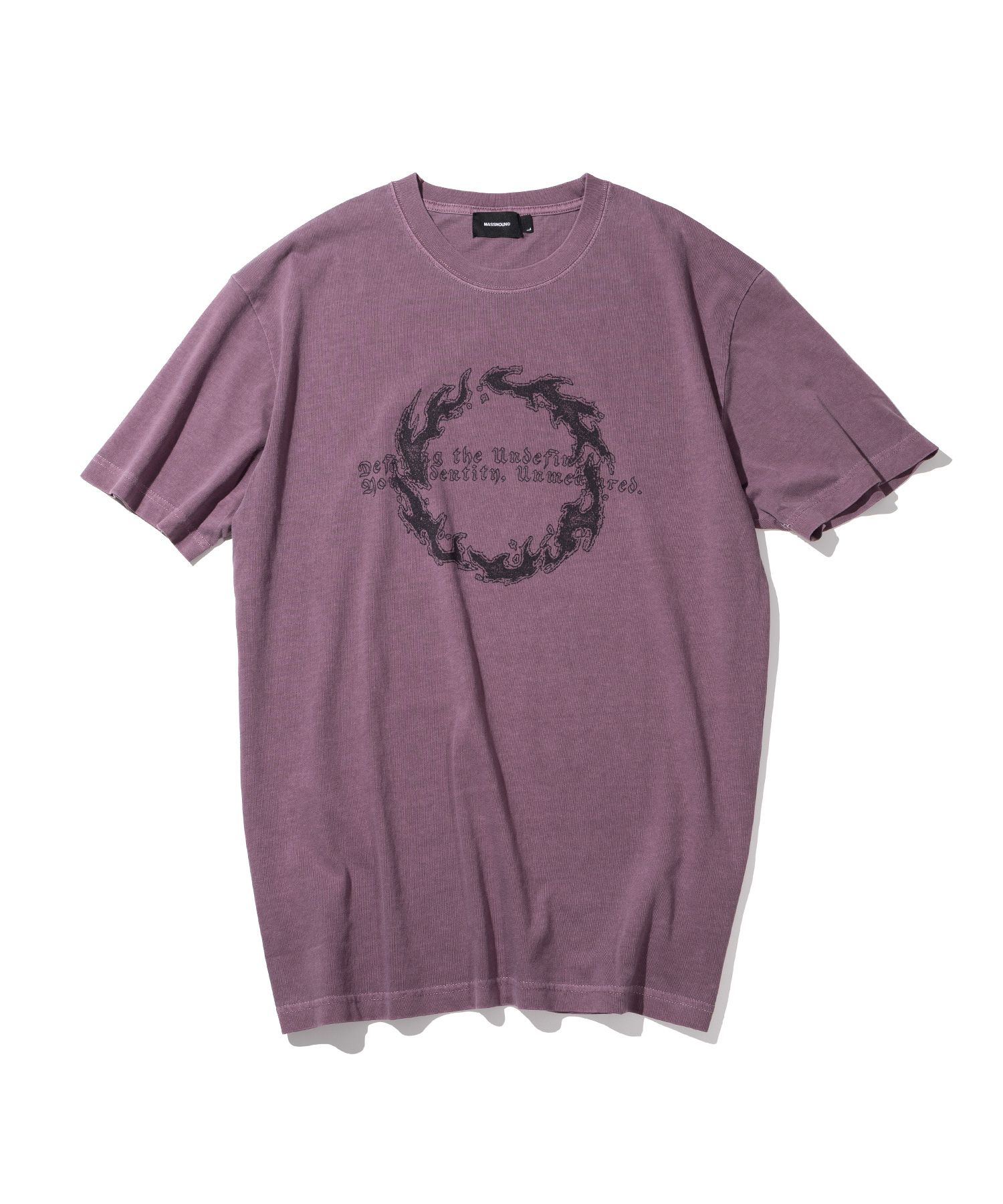 MASSNOUNのEternal Loop Pigment Short Sleeve T-Shirt 全3色 MUSINSA | MASSNOUN Eternal Loop Pigment Short Sleeve T-Shirt