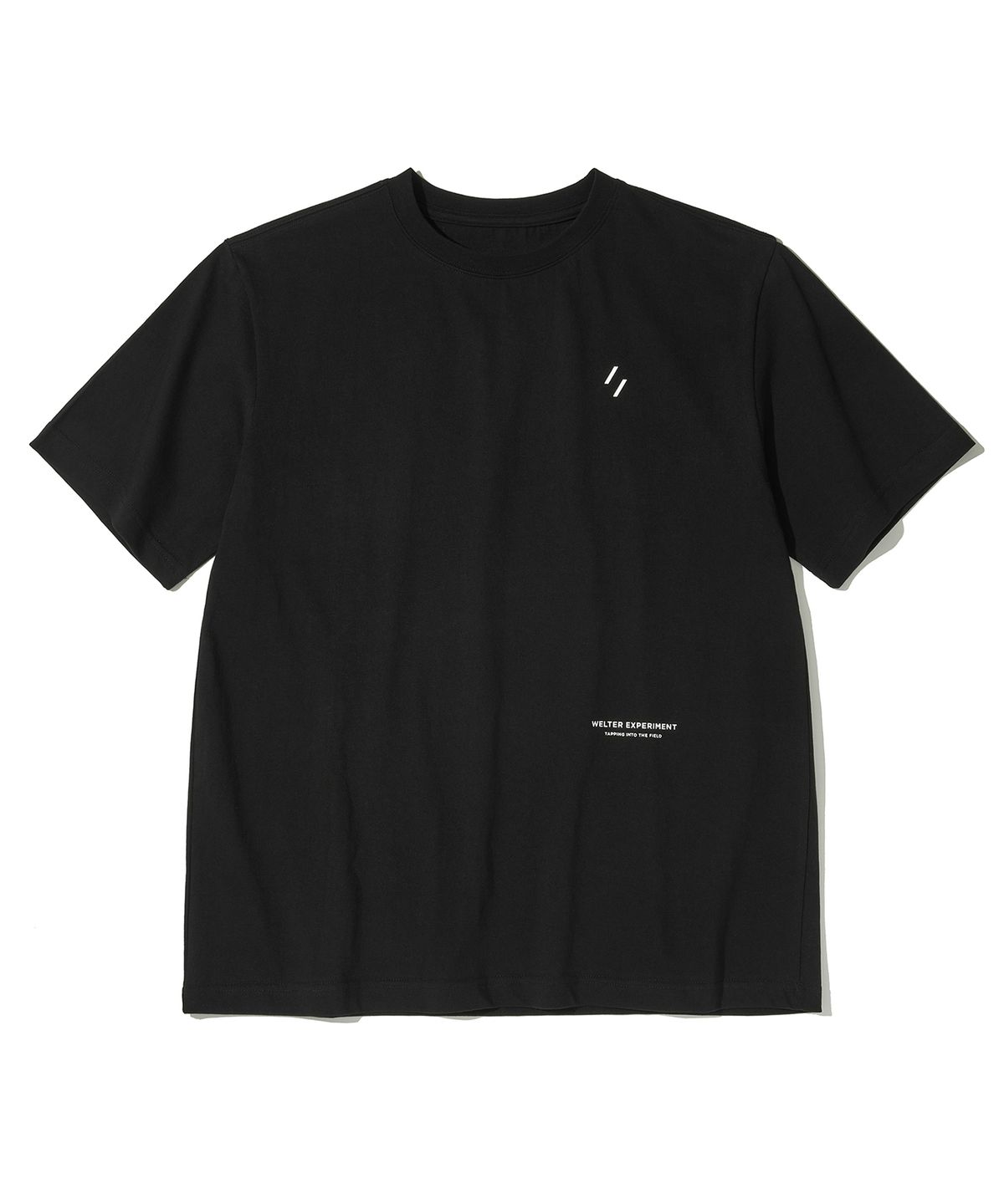 웰터 익스페리먼트(WELTER EXPERIMENT) SUNRISE T-SHIRT_BLACK