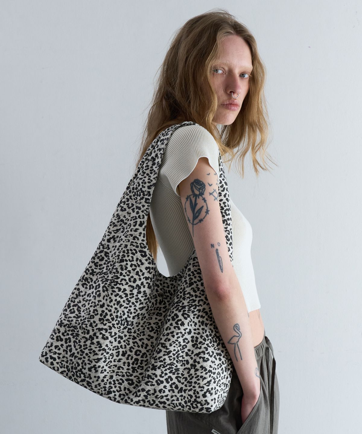 오디너리 홀리데이(ORDINARY HOLIDAY) LEOPARD SHOULDER BAG [3 COLOR]