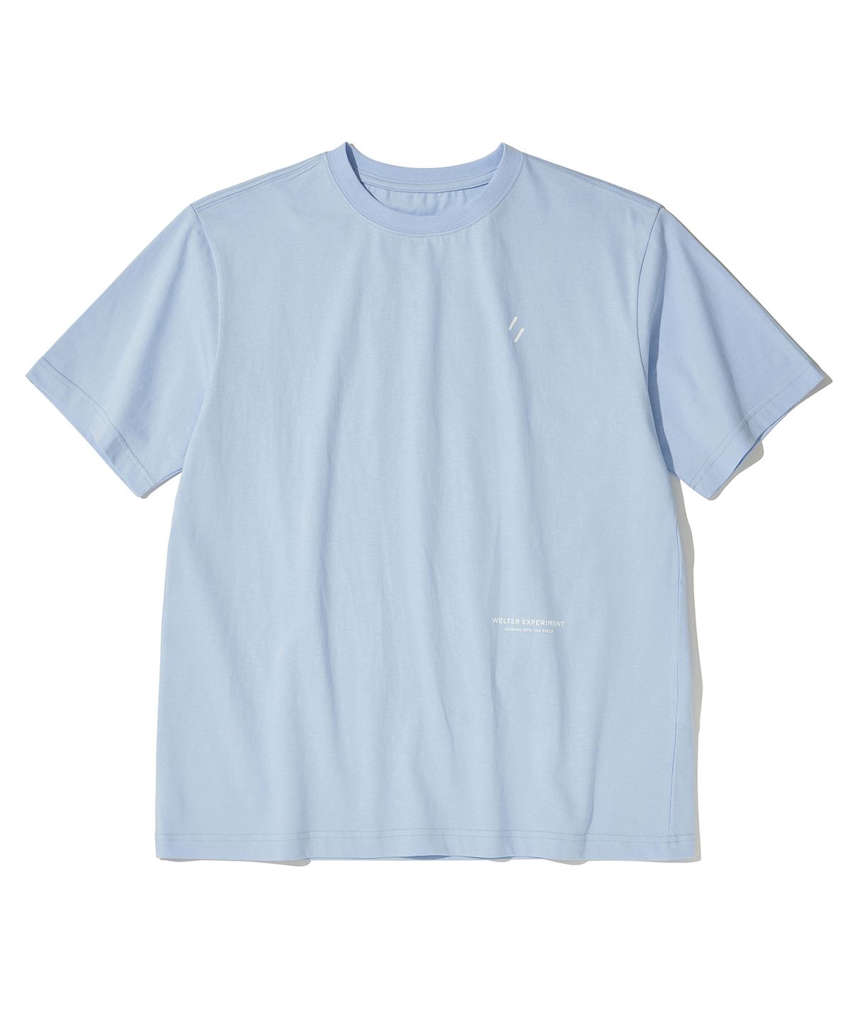 웰터 익스페리먼트(WELTER EXPERIMENT) SUNRISE T-SHIRT_SKY BLUE