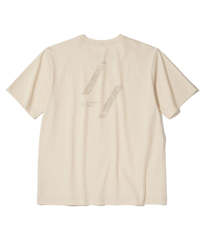 TREE RING T-SHIRT_CREAM