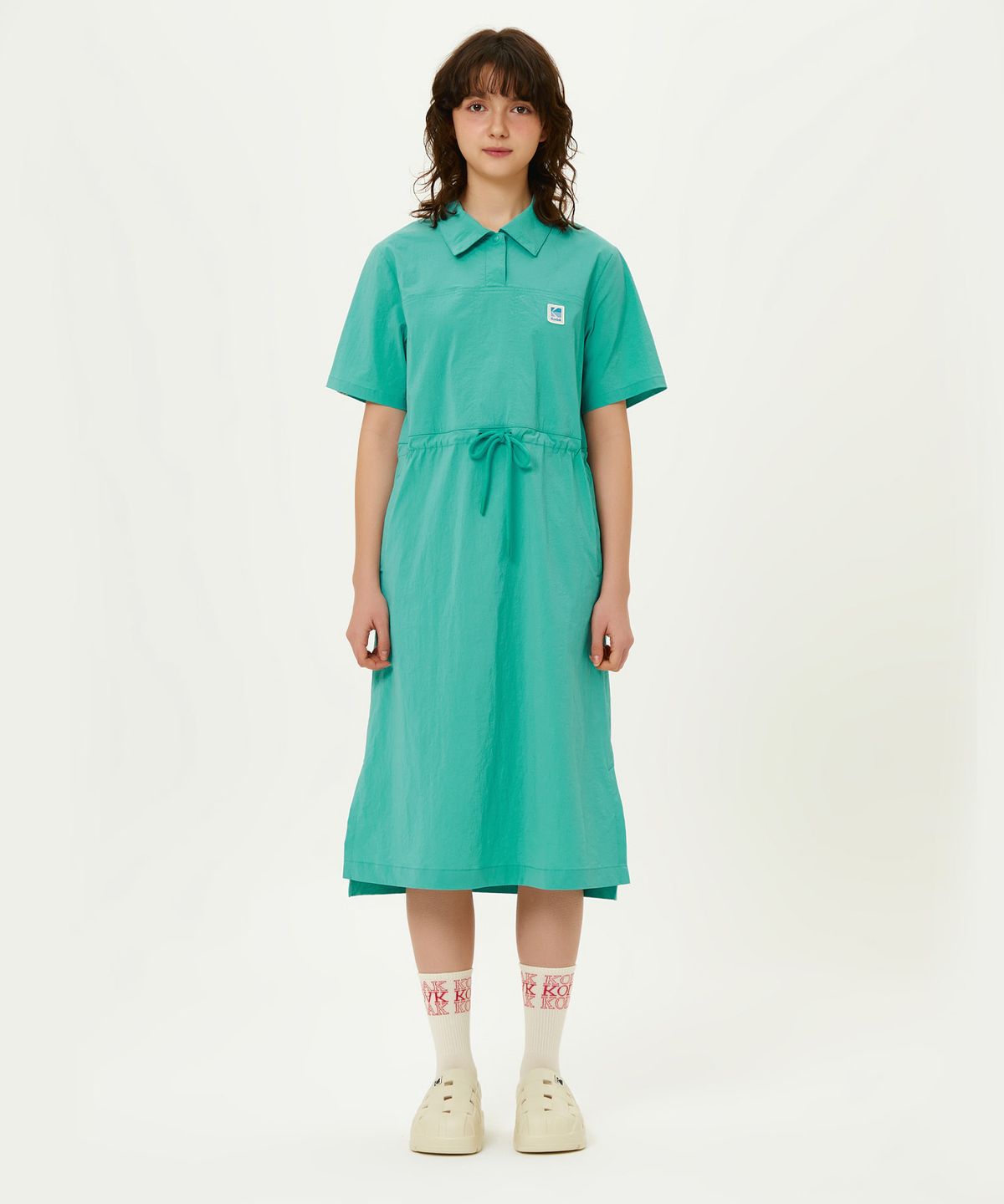 코닥(KODAK) 브리즈 카라 원피스 MINT GREEN