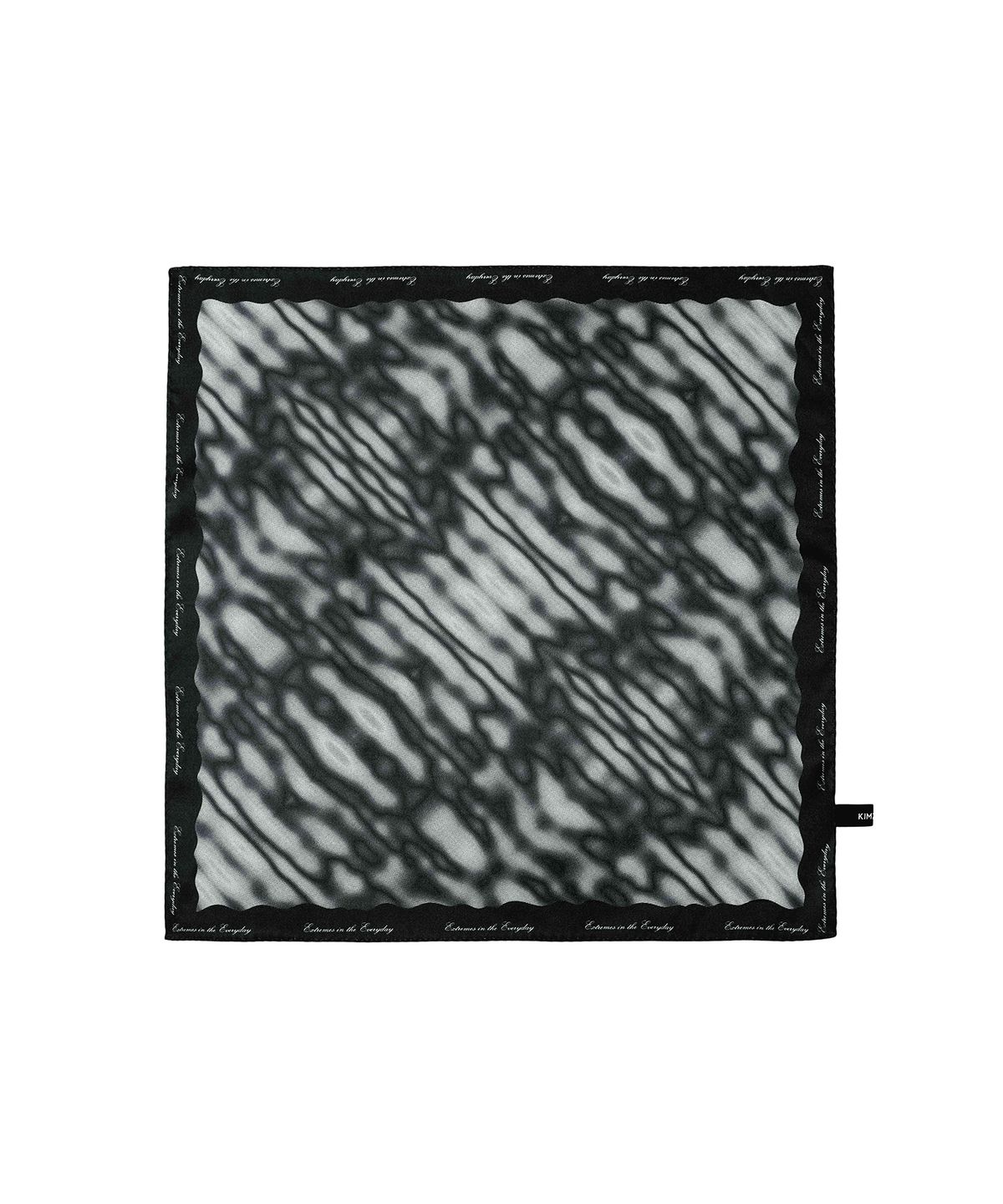 킴지수(KIMZISU) Haze Motif Mini Scarf 45 _ BLACK