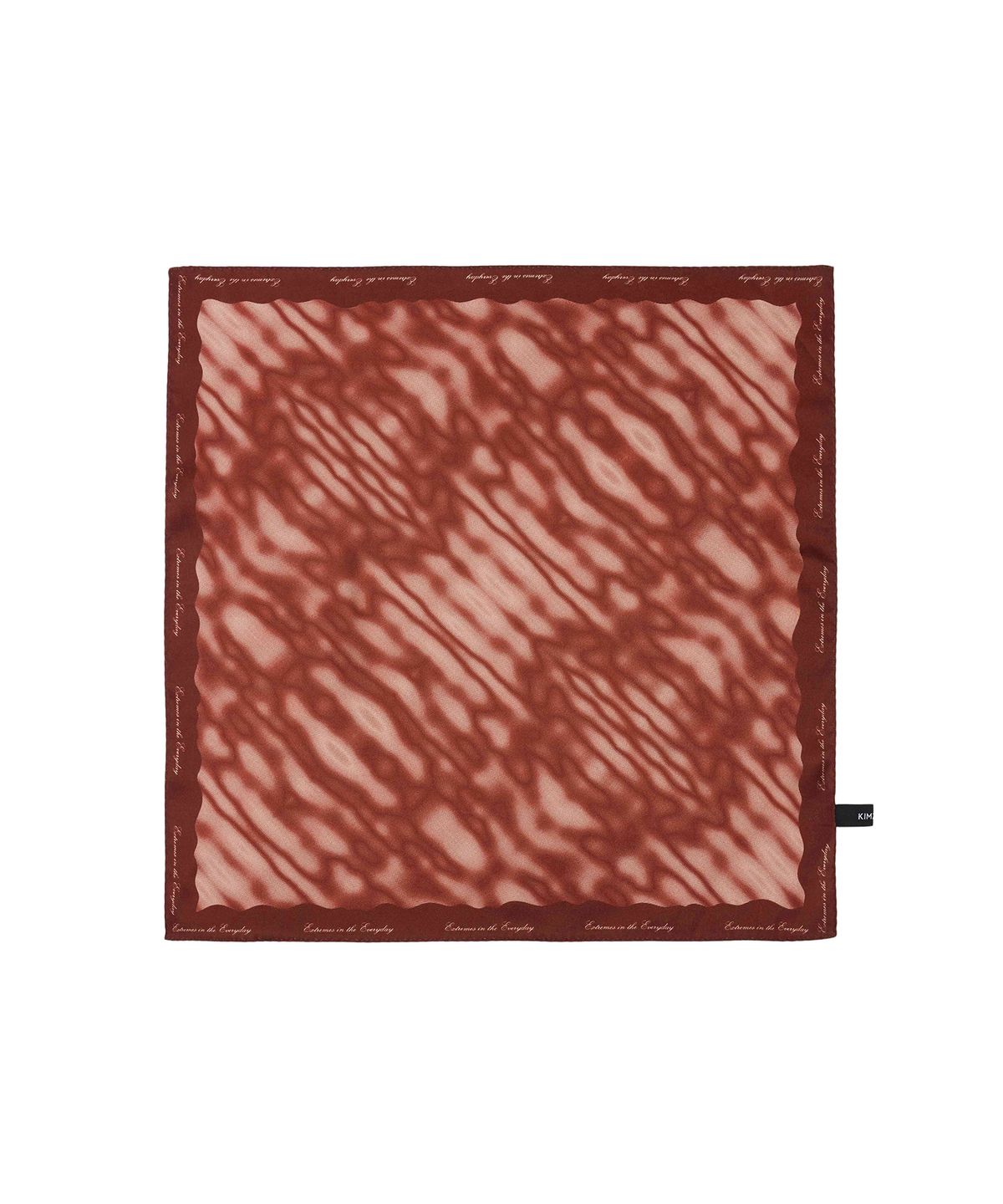 킴지수(KIMZISU) Haze Motif Mini Scarf 45 _ RED