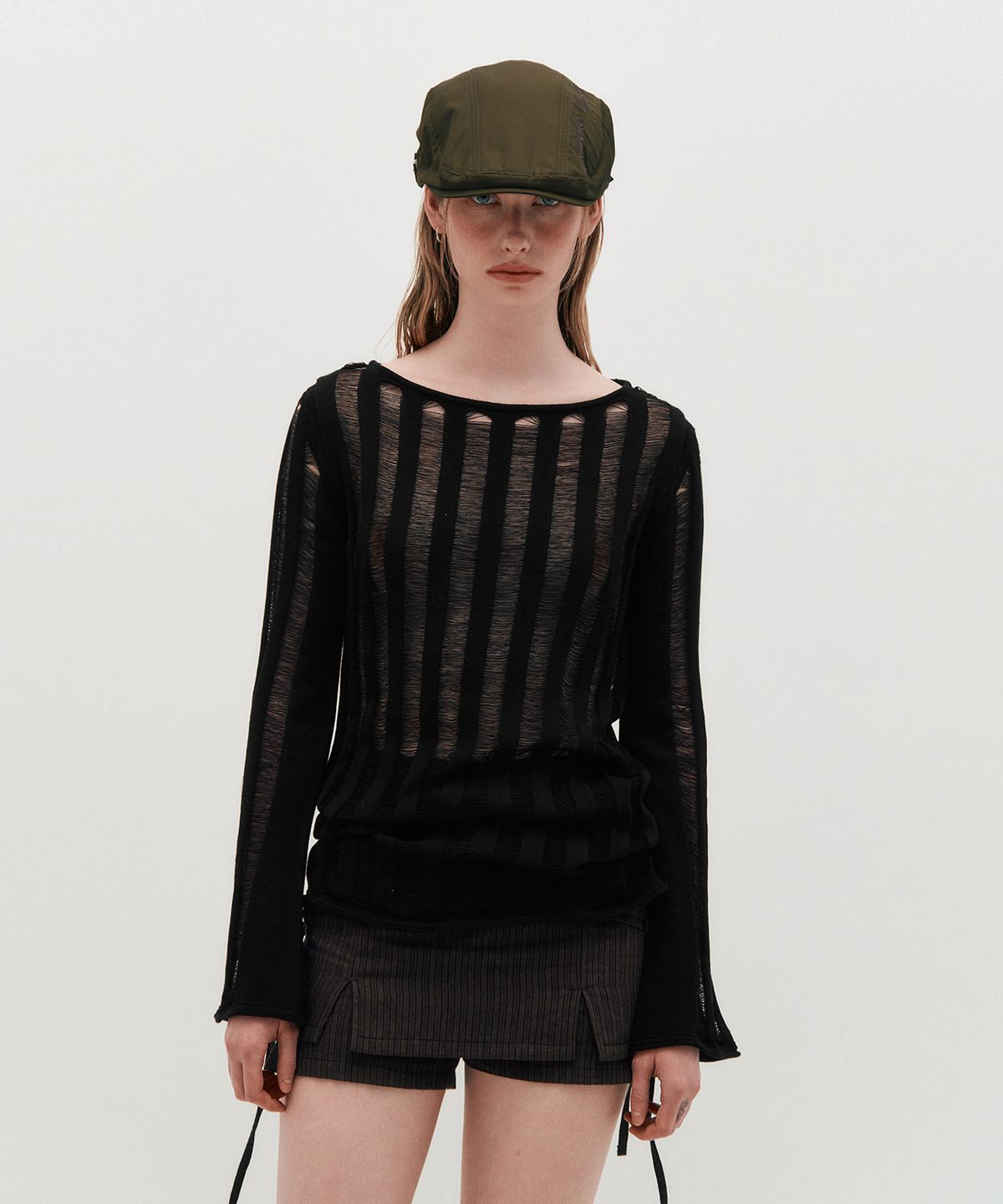 킴지수(KIMZISU) Loose Gauge Knit _ BLACK